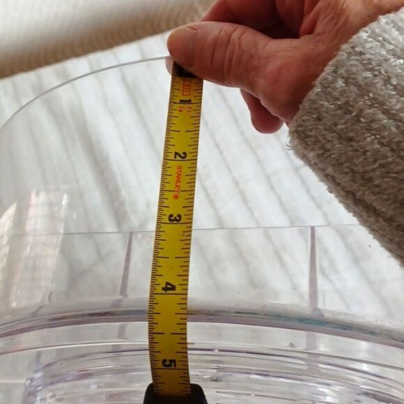 BETTER HOMES Plastic Turntable Organizer New 10.5 W/4.5 Deep - Picture 7 of 7